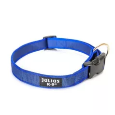 Julius k9 obojok 20mm/27-42cm Modrý