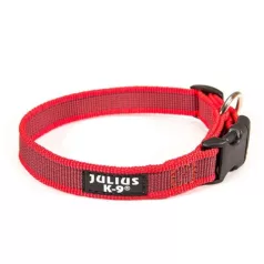 Julius k9 obojok 25mm/39-65cm Červený