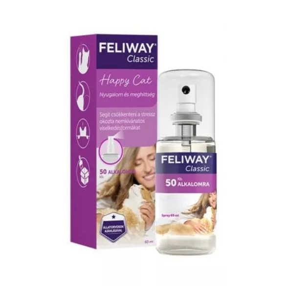 Feliway Classic sprej pre mačky 60 ml