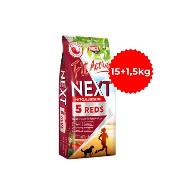 Panzi FitActive Next Adult 5 Reds 15+1,5kg