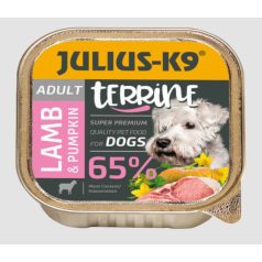   Julius-K9 Dog Terrine Adult Lamb & Pumpkin - mokré krmivo (jahňacina, tekvica) pre dospelých psov 150 g