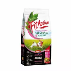   Panzi FitActive PURE Hypoallergenic Salmon - Rosehip 3kg krmivo pre psov
