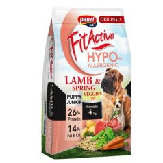   Panzi FitActive ORIGINALS Puppy & Junior Hypoallergenic Lamb & Spring Veggies 4kg krmivo pre psov