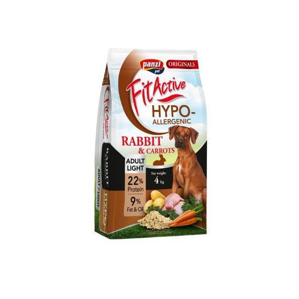 Panzi Originals Hypoallergenic Adult Light Rabbit & Carrot 4kg krmivo pre psov