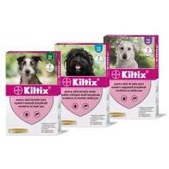 Kiltix obojok proti kliešťom a blchám S (38 cm)