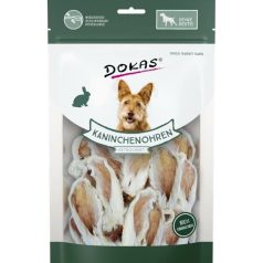 Dokas sušené králičie uši s srsťou mini 100g