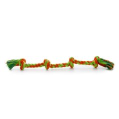 JK bavlnená preťahovacia hračka pre psov 4 uzly 66 cm