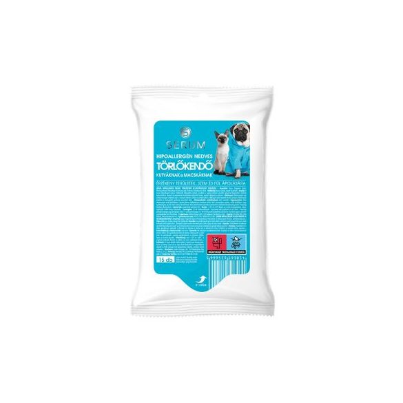 Serum Hypoallergen Vlhčené Obrúsky 15 ks