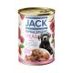 Jack hypoalergénna paštéta 400g s teľacím mäsom a jablkom