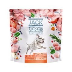   Jack AirDried suché krmivo, hypoalergénne, morčacie–králičie 2,5 kg