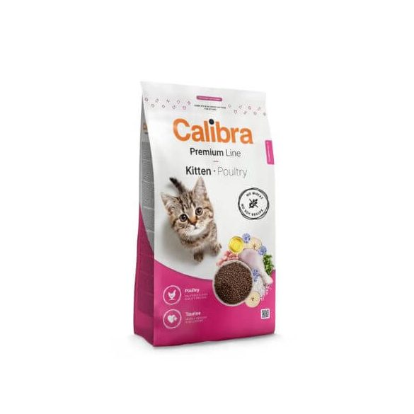 Calibra Cat Premium Line Kitten Poultry krmivo pre mačky 10 kg