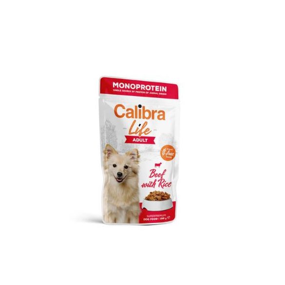 Calibra Dog Life pouch Adult Beef 150g