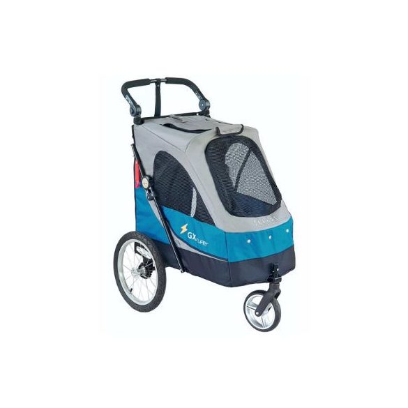 Petstro Safari psí kočík, veľkosť M, do 30 kg – Modrá