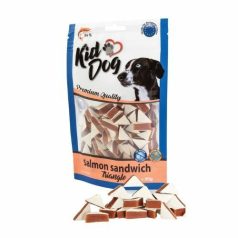 KidDog Losos-Treska Sendvič, Trojuholníkové Pamlsky 80 g
