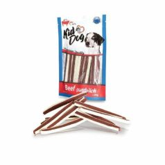 KidDog Krmivo pre psov Beef Sandwich s treskou Pamlsky 80 g