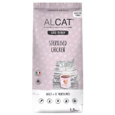Alcat Adult Sterilised Chicken 1,5 kg krmivo pre mačky
