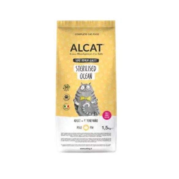Alcat Adult Sterilised Ocean 1,5 kg krmivo pre mačky