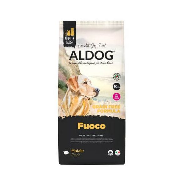 Aldog Fuoco Hypoalergén Medium 10 kg krmivo pre psov