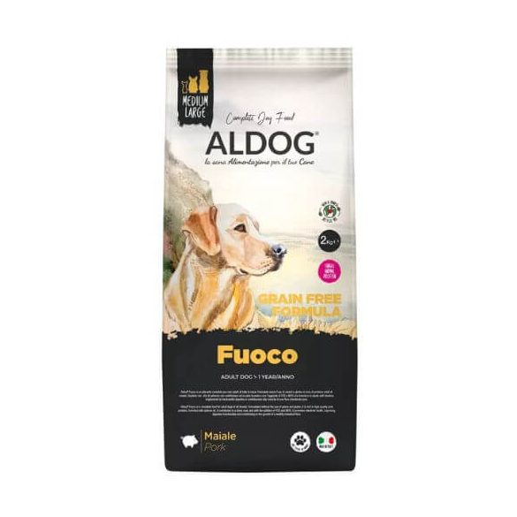 Aldog Fuoco Hypoalergén Medium 2 kg krmivo pre psov