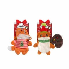   Camon Šušťavá vianočná hračka pre psov Veverička/Líška 20 cm