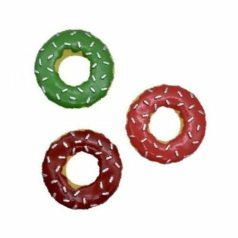   Camon Vinyl pískajúca vianočná hračka v tvare sušienky pre psov 13 cm