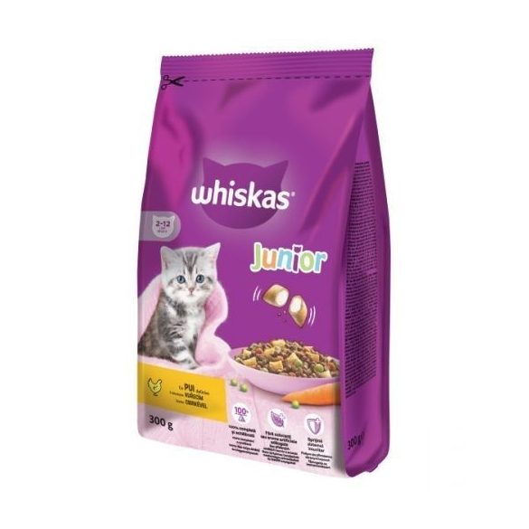 Whiskas suché krmivo pre mačiatka Junior s kuracím mäsom