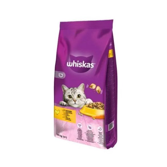 Whiskas suché krmivo pre mačky Kuracie
