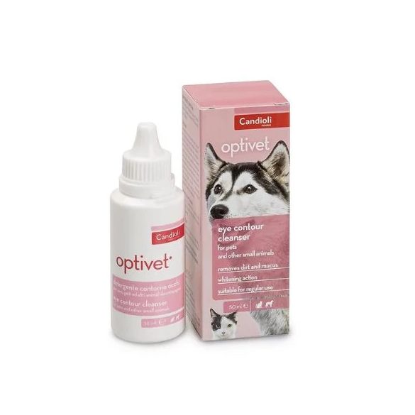 Candioli Optivet čistiaci roztok na okolie očí 50 ml