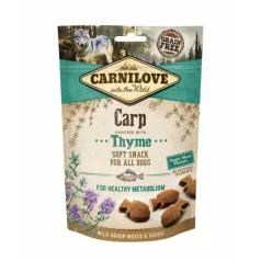   CarniLove Dog Semi Moist Snack Carp enriched with Thyme 200 g