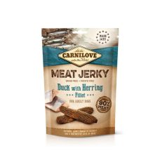   CarniLove Jerky Snack Duck with Herring Fillet – kačica s filetami zo sleďa 100g