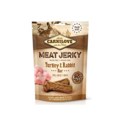   CarniLove Jerky Snack Turkey & Rabbit Bar – morčacie & králičie 100g