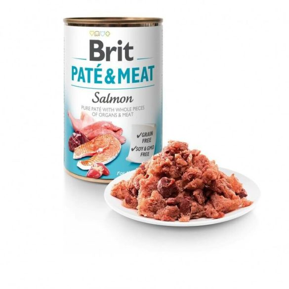 Brit Paté & Meat Losos 24x400g