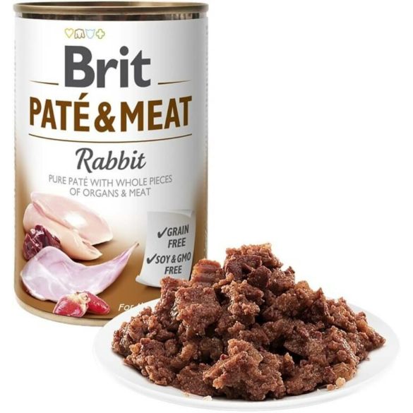 Brit Paté & Meat Králik 6x400g