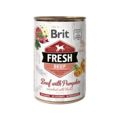 Brit Fresh Hovädzie s tekvicou konzerva 24x400g