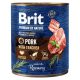 Brit Premium by Nature Adult Pork with Trachea konzerva 6x400g
