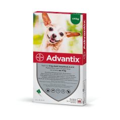Advantix pipeta 0,4 ml; pre psy do 4 kg 4X