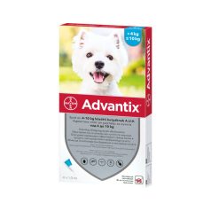 Advantix pipeta 1 ml; 4-10 kg 4X