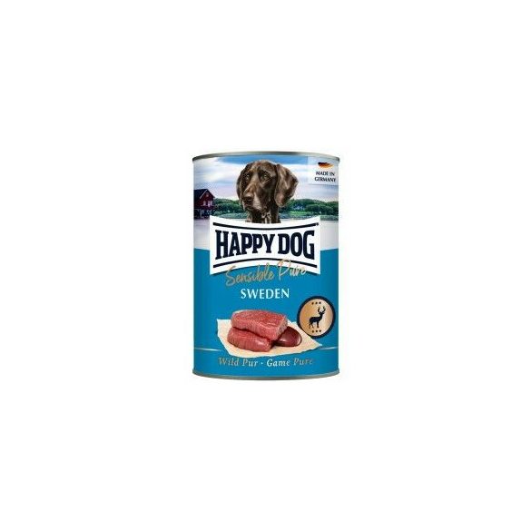 Happy Dog Sweden Pur (divina) konzervy 24x200 gr