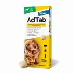AdTab žuvacie tablety pre psy 11-22 kg 3ks