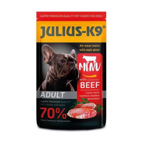 Julius-K9 mokré krmivo Beef (hovädzie) 12x125 g