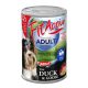 Panzi FitActive Adult Dog konzerva s kačicou a husou 12x1240g
