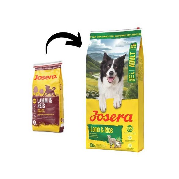 Josera Adult Lamb&Rice 2x12,5kg