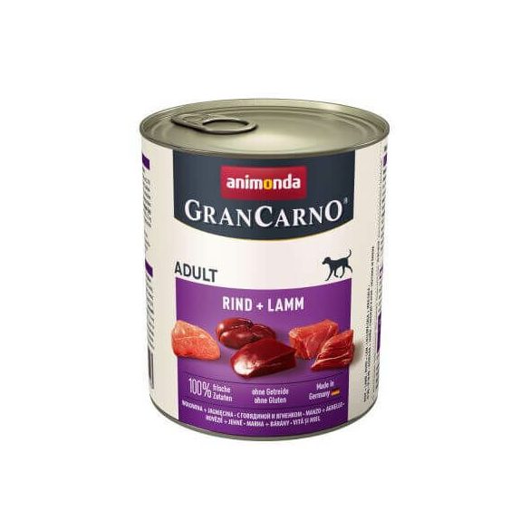 Animonda GranCarno Adult (hovädzina + jahňacina) 12x400 g