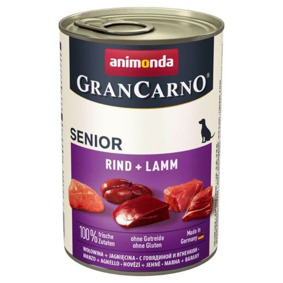 Animonda GranCarno Senior (teľacie + jahňacina) 6x400 g