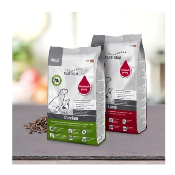 Platinum Natural Adult Duo 5kg Chicken, 5kg Lamb krmivo pre psov
