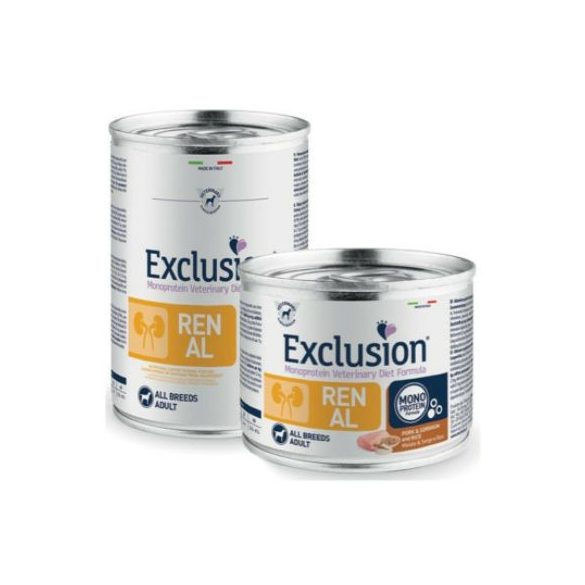 Exclusion Renal konzerva Pork & Sorghum and Rice 6x400g
