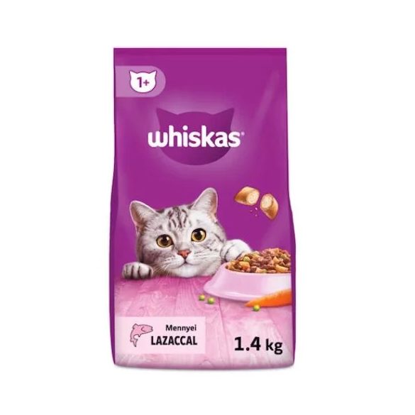 Whiskas suché krmivo pre mačky Losos 1,4kg