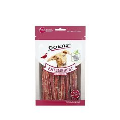   Dokas sušené kačacie prsia v pásikoch – pamlsky pre psov 70 g