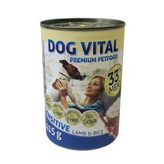 Dog Vital konzervy sensitive lamb&rice 415g