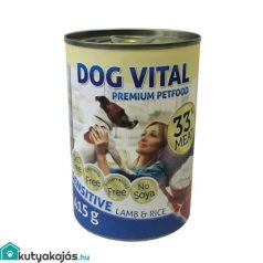 Dog Vital konzervy sensitive lamb&rice 1240g
